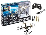 Revell Control Quadrocopter Air Hunter, Einsteiger-freundlich, 3 Geschwindigkeitsstufen, Headless Mode, Flip-Funktion für Überschläge, Mit LiPo Akku und USB-Ladegerät, Präzise Fernsteuerung