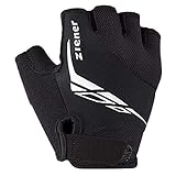 Ziener Kinder CANIZO Fahrrad-, Mountainbike-, Radsport-Handschuhe | Kurzfinger - atmungsaktiv/dämpfend, black, M