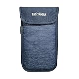 Tatonka Handyhülle Smartphone Case XXL - Innenmaße: 16,5 x 8,5cm - Gepolsterte Schutzhülle fürs Handy mit Klettverschluss-Deckel, Gürtelschlaufe und Zugband zum Herausziehen
