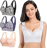 Comfit BHS, Comfit Original-Komfortabler StüTzender Push-Up-BH FüR Grosse BrüSte Bequemer Shaping-BH (DE/NL/SE/PL, Alphanumerisch, XL, Regular, Regular, Silber Grau)