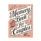 Zunishaone Erinnerungsbuch für Paare – 1 Jahr Scrapbook – 58 Seiten Abenteuer Scrapbooking Zubehör für bedeutungsvolle Valentines Ruhestandsmomente