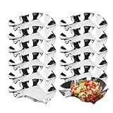 Austernschalen zum Backen | Austernschalen Grillbar aus Edelstahl | 12-teiliges Backgeschirr-Set als stapelbares Tablett, Austern, gekochte Muscheln, P