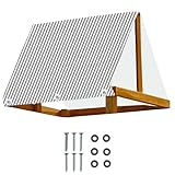 Trochate Ersatzmarkise Für Gartenschaukel | 109x229 cm Markise Ersatztuch - Zubehör Für Pavillon Und Pergola Für Garten Und Terrasse Als Sonnenschutz Für Familie Picknick Mit Freunden