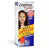 Licefreee Spray, Instant Head Lice Treatment Spray Bottle With Metal Comb, 6-Ounce