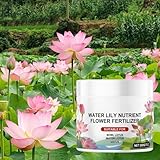 Wasserpflanzendünger Für Seerosen,Wasserlilien & Teichpflanzen,200g Seerosendünger Bio-Pellets Für Üppige Blüten & Gesundes Wachstum,Aquariumpflanzen LotusDünger Für LotusTeich,Aquarium