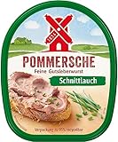 Pommersche Gutsleberwurst mit Schnittlauch 125g im Becher