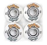 Enuff Skateboards Super Softie Wheels Räder, Erwachsene, Unisex, Weiß (Weiß), 55 mm