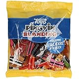 Toms Pingvin Blanding 375 g | Skandinavische Fruchtgummi- und Lakritz-Mischung