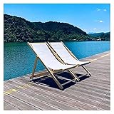 Klappbares Sling-Stühle-Set, tragbare Faltbare Terrassenstühle für draußen, Lounge-Stühle für draußen, 2er-Pack, Verstellbarer Strandstuhl für Garten, Pool und Camping
