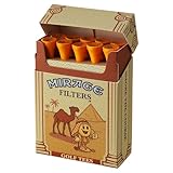 Mirage Sports - Mirage Filters | Premium Golf Tees | 10 Stück | 83mm | Zigarettenschachtel-Look Design | Smoke The Course Edition | Zigaretten-Look Tees | Golf Geschenk | Golfer Geburtstag