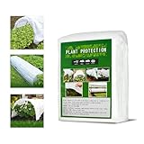 Zevmi Gartenvlies Winterschutz Pflanzen Außen: 3 x 10 M Wintervlies für Pflanzen Frostschutz Winterschutzvlies Pflanzenschutz für Hochbeete Gewächshaus für Wetterfest Kälte Vögel, 35 g/m²
