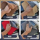 Super saugfähiges Auto-Trockentuch, Wildleder und Koralle, Samt, Reinigungstuch, Auto, doppelseitig, Y9Y4 Mehrzweck-Zubehör, Autotuch
