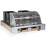 YAQIN MC-100B Klasse A Röhrenvollverstärker, Push Pull Röhrenverstärker, Ausgangsleistung 2x50W BZW 2x25W KT88 Röhren Betrieb an 120V und 230V schaltbar