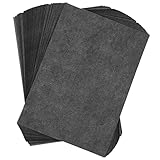 Sewroro 100 Blatt Graphit Kohlepapier Transferpapier Transparentpapier Zeichenpapier Transparentpapier Umschläge Papier Zum Malen Kopierpapier Künstler Kohlepapier