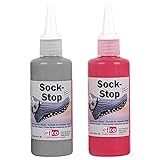 Sock-Stop 2er Pack grau, bordeaux - trendig und echt anziehend