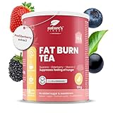 Nature's Finest by Nutrisslim FatBurn Tea - Detox und Verdauungskräutertee mit Holunder und Guarana, angereichert mit Vitamin C - Ohne Zuckerzusatz, Vegan