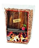 RÖSLE Räucherchips Kirsche, 750 g, für Räucherbox auf Smoker, Holzkohle- und Gasgrills, rauchaktiv, naturbelassenes Holz, Braun