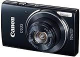 Canon IXUS 155 Digitalkamera (20 MP, 10-Fach Opt. Zoom, 6,8cm (2,6 Zoll) LCD-Display, HD-Ready) schwarz