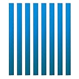 Gepäckradschutz – 19 x 1,2 cm Silikon-Koffer-Radabdeckungen, strapazierfähige Spinner-Rollenschutz für Reisen, Kofferzubehör, Schutzhüllen für Gepäckräder und leichtgängiges Rollen, Himmelblau, Refer