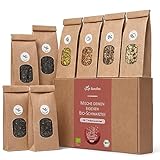 Tee Selber Mischen Set Geschenk mit Schwarztee - BIO Schwarzer Tee Geschenkset mit 7 leckeren Tee-Sorten zum DIY Teemischung Selber Machen