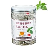 45 Beutel Himbeerblättertee – VitalForest Natürlicher Kräutertee aus getrockneten Himbeerblättern – Koffeinfrei, Ohne Zusatzstoffe, Nicht-GVO