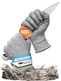 limpando 1 Paar Schnittfeste Handschuhe - Schnittschutzhandschuhe -Gr S- Profi Qualität | Küchenhandschuhe lebensmittelecht | Arbeitsschutzhandschuh|Griff- und rutschfest|TÜV-geprüft