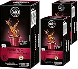 Cafet für Cremesso, Kaffekapseln Espresso 48 Stück (3 x 16 Stück)