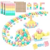 TYFYH Magnetische Bausteine, Magnetbausteine Magnet Spielzeug Kinder, Magnetspielzeug, Magnetic Blocks, Magnetisches Spielzeug ab 3 4 5 6 7 8, Geschenk für Jungen und Mädchen