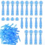 WLLHYF Mitesser-Makel-Entferner ABS-blaues Werkzeug Komedonenentfernung Whitehead-Mitesser-Entferner-Set Pickel-Popper-Nadel-Entferner-Werkzeuge für den Schönheitssalon zu Hause (Blau, Set 1)