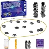 HOKYYCC Magnetspiel, Tragbar Magnetisches Schachspiel, Magnet Schach Tischspiele, Camping-Spiele, Geeignet für Familienfeiern, Geburtstagsparty-Spiel