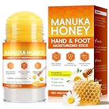 Manuka Honig Hornhautentferner Creme, Anti Hornhaut Pflege Salbe & Fußcreme für Trockene Füße, Fusscreme Sehr Trockene Füsse, Hornhaut Fußpflege Creme mit Manuka für Glatte Haut & Nagelhaut Pflege