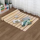 Holzlattenrost für Twin-, Full- und Queen-Size-Matratzen – langlebige Ersatzbretter (BxL 80 x 200 cm) – Starke Latten für verbesserte Matratzenunterstützung