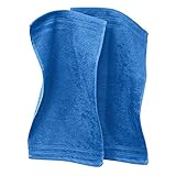 Erwin Müller Gästetuch Heidelberg 2er- Pack 100% Baumwolle Royalblau Größe 30x50 cm - leichte Qualität, saugstark, schnelltrocknend, kompakt - ideal für Sport, Strand, Reisen
