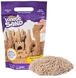 Kinetic Sand - Brauner Sand im Beutel, 907 g, original magischer Sand aus Schweden für Indoor-Sandspiel, für Kinder ab 3 Jahren, fördert Feinmotorik, wiederverschließbar
