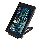Naroote USB-Mini-IPS-Bildschirm, Klares Bild, GPU-RAM-Monitor, CPU-Datenmonitor, Energieeinsparung für Zuhause