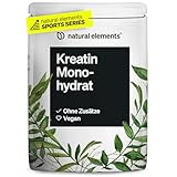 Kreatin (Creatin, ﻿Creatine) Monohydrat – 500g ultrafeines Pulver (Meshfaktor 200) – hochdosiert – vegan, ohne unnötige Zusätze – in ﻿Deutschland abgefüllt & laborgeprüft