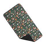 ZYMIADOU Maschinenwaschbare Hasenkäfig-Matten, hohe Saugfähigkeit, auslaufsicheres Design, geruchshemmend, waschbar, Kaninchenkäfig-Matten