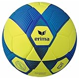 Erima Unisex – Erwachsene HYBRID Indoor Fußball (7192413), gelb/New royal, 5