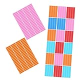 jojofuny 30 Blatt Beschriftungsetiketten Selbstklebende Papieretiketten Papieraufkleber Zum Beschriften Von Inhalt Farbetiketten Beschriftung Markierung Vorratsbuch