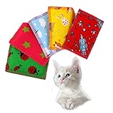 Joli Moulin Premium Katzenminze Katzenspielzeug Schmusekissen Duftkissen Oeko-TEX 100 der Umwelt zuliebe, Konservierungsbeutel, Catnip 5 Stück für glückliche Katzen