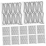 CAXUSD 150 Stück Hautfreundliche Transparente Schutzaufkleber für Schwimmbekleidung Selbstklebende Bikini Liner für Unterwäsche und Badesuits