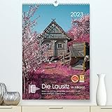 Lausitzer Landmarken in Infrarot (Premium, hochwertiger DIN A2 Wandkalender 2023, Kunstdruck in Hochglanz)