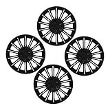 KIMISS Kimiss Hub Caps, 4pcs Universal 14 Zoll Rad Hub Cap Sporty Snap auf Schutzradabdeckung Hubcap für Cars Trucks