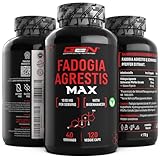 Fadogia Agrestis Max - 120 Kapseln - Extra hochdosiert mit 1510 mg pro Tagesportion - Mit Bioenhancer - Ohne unerwünschte Zusätze - Vegan