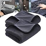 Tarange Ultra-Wipes Trockentuch Dusche, Wundertuch, Ultra Wipes Trockentücher Auto Trockentuch, Super Saugfähig, Microfibre Car Cleaning Cloth, Trockentücher (2 stc)