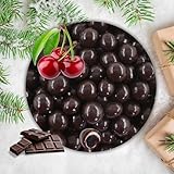 EinsSein 0,4kg Gourmet Schokokirschen | kandierte Sauerkirschen mit Zartbitterschokolade | Altervative für gefriergetrocknete Sauerkirschen mit Zartbitter Schokolade und mega lecker | Schoko Kirschen