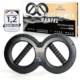 OPHION Multi Power Hantel | Handtrainer Unterarmtrainer Armtrainer | Widerstand 10kg | Handgelenk, Schulter & Brust Trainer | Sportler Trainingsgerät | Fitness Sportgerät klein für Zuhause & Outdoor