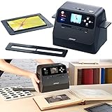 Somikon Foto Scannen: 3in1-Stand-Alone-Foto-, Dia- & Negativscanner mit 14-MP-Sensor, Akku (Photoscanner)