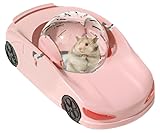 KATVVYE Hamster rollend, kleines Haustier Spielzeug Auto Fitness Rad - Lustiges kleines Haustier Transparent | Kleintier Aktivität Laufball | Hamster Übung Laufball | Leise Übung Rad Spielzeug Auto |