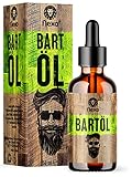 NEXO ® Bartöl Classic - 50 ml - 100% Natur - nicht parfümiert - hochwertige Bartpflege für jeden Bart - Bartöl Herren für die tägliche Pflege - Ideales Geburtstagsgeschenk für Männer